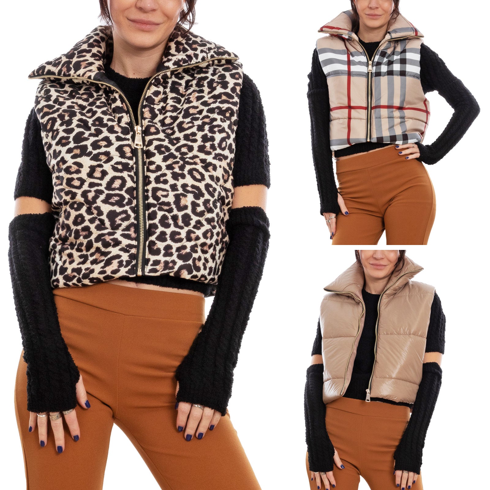 Gilet donna smanicato hotsell