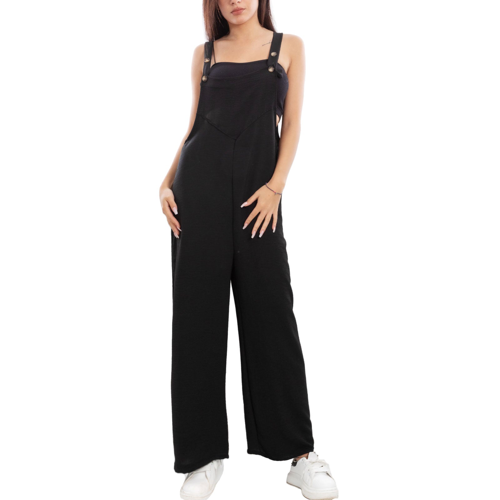 immagine-2-toocool-overall-donna-tuta-intera-jumpsuit-leggera-vb-7996