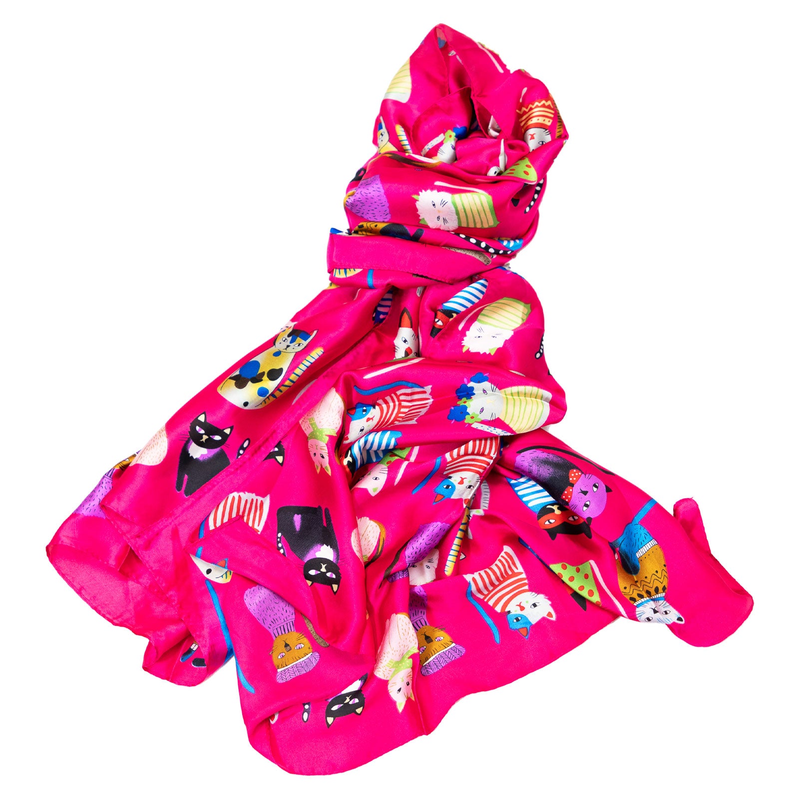 immagine-20-toocool-foulard-raso-unisex-sciarpa-leggera-elegante-gatti-hy-398xx