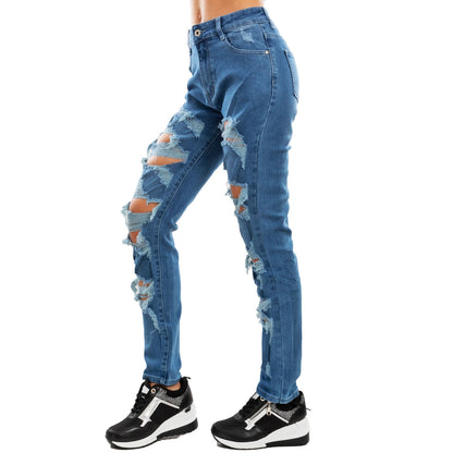 immagine-4-toocool-jeans-donna-strappi-strappati-skinny-az-520