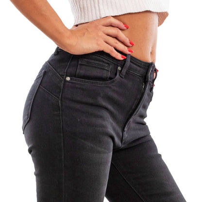 immagine-7-toocool-jeans-vita-alta-push-up-aderenti-zampa-fx1210