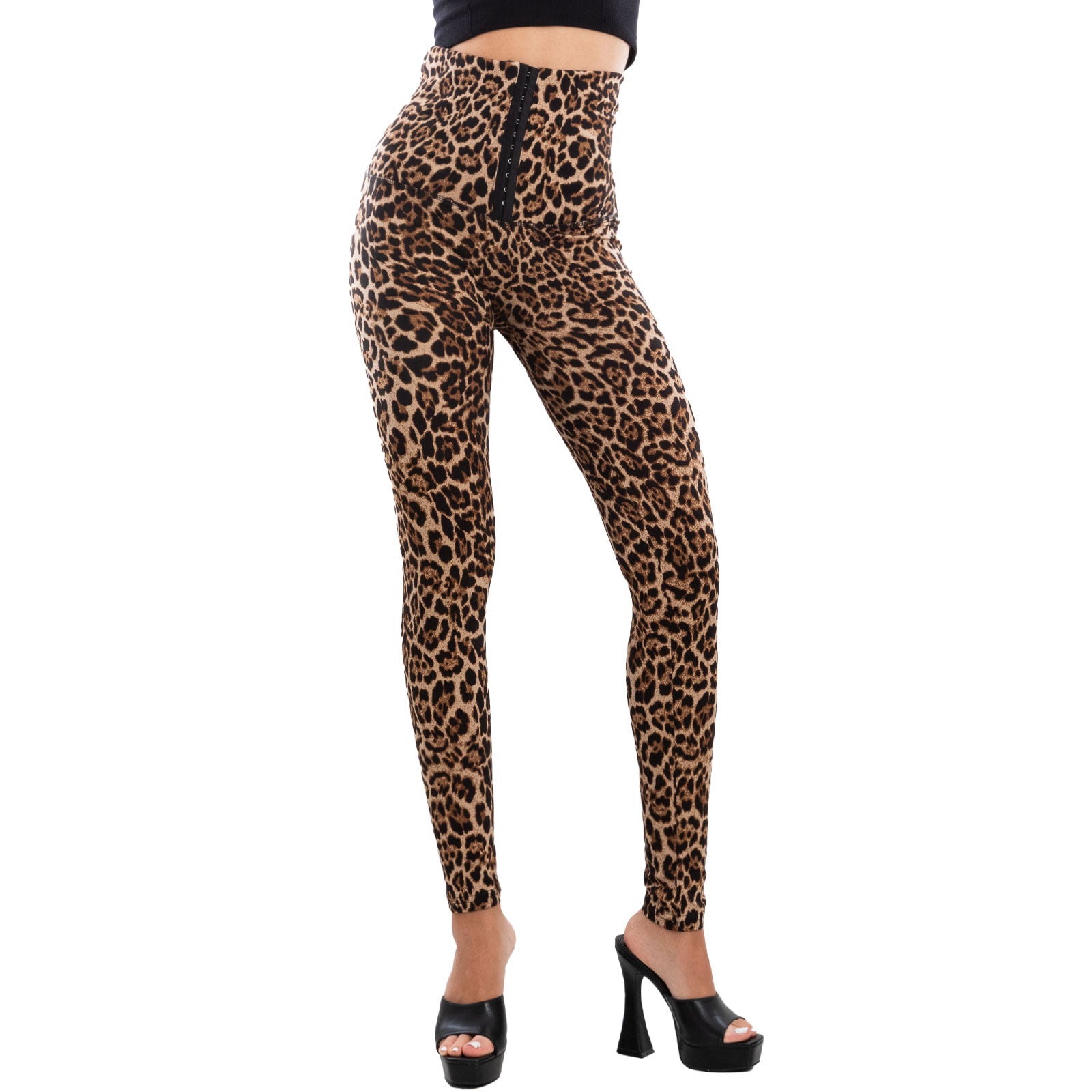 immagine-7-toocool-leggings-donna-pantaloni-corsetto-vita-alta-w3146