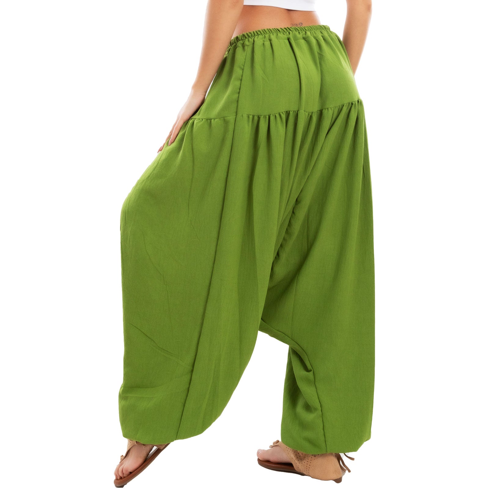 immagine-8-toocool-pantaloni-harem-sarouel-cavallo-basso-leggeri-yoga-vb-6151