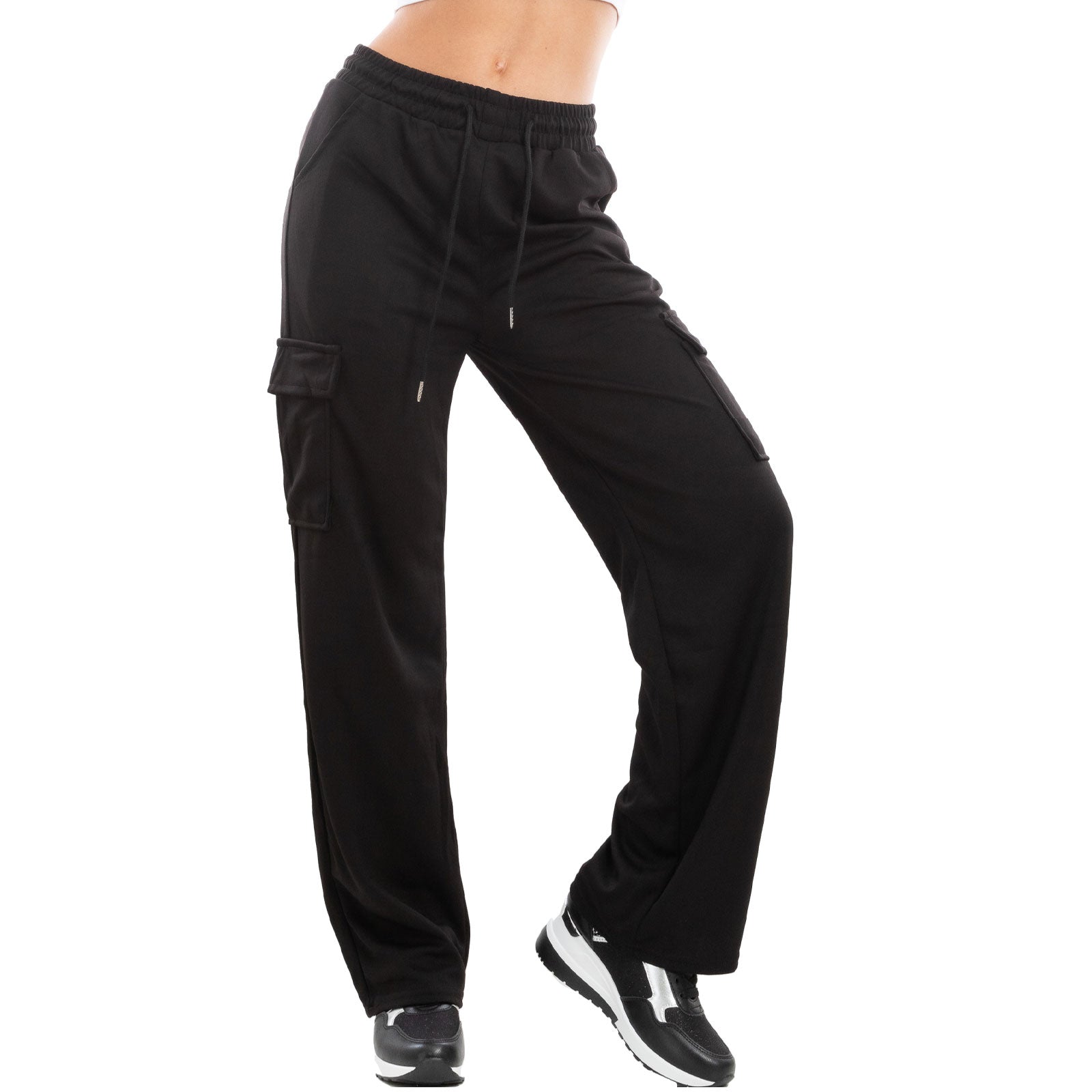 immagine-8-toocool-pantaloni-sportivi-cargo-tuta-palazzo-joggers-ovn2417