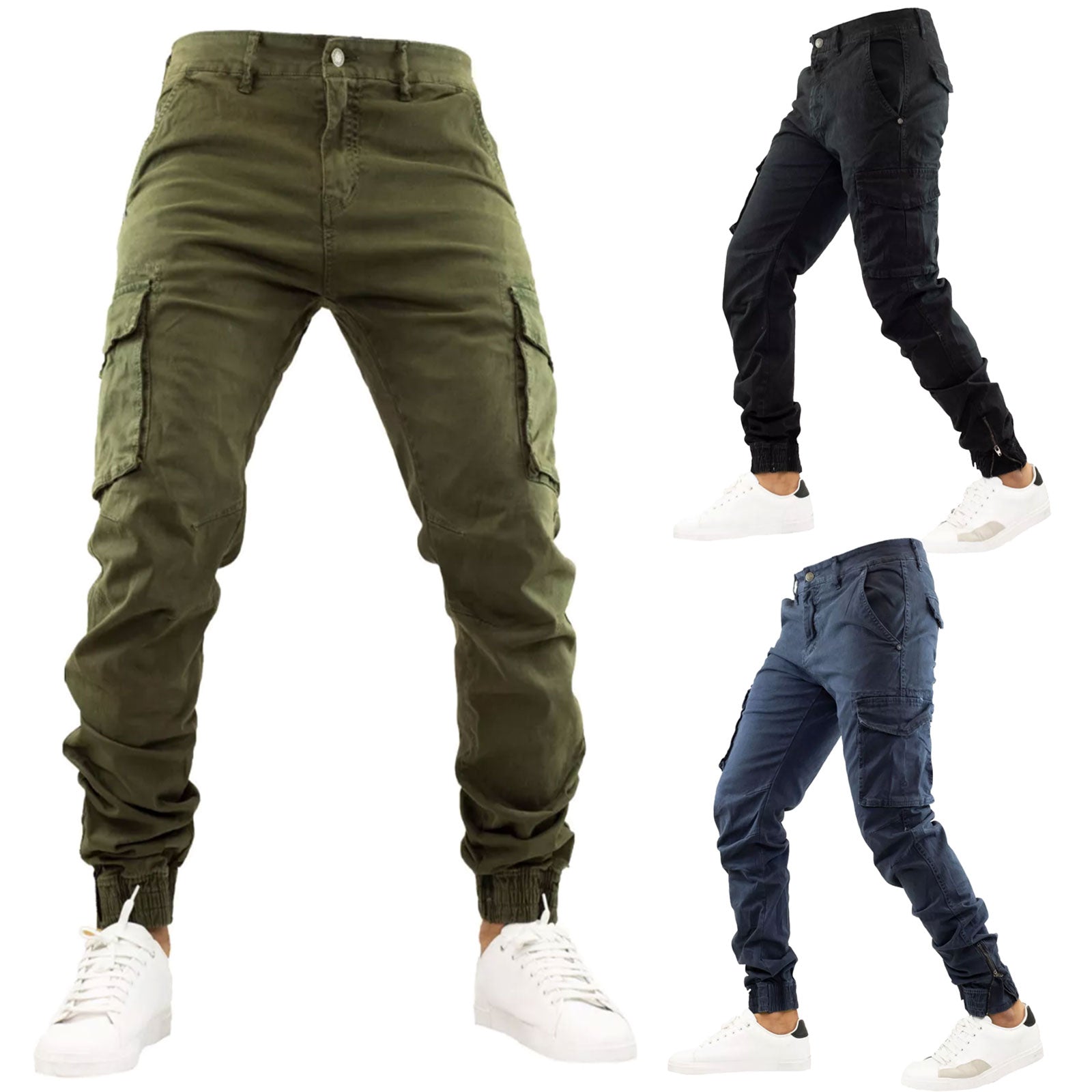 immagine-1-toocool-pantaloni-uomo-cargo-militari-tasconi-laterali-g6538