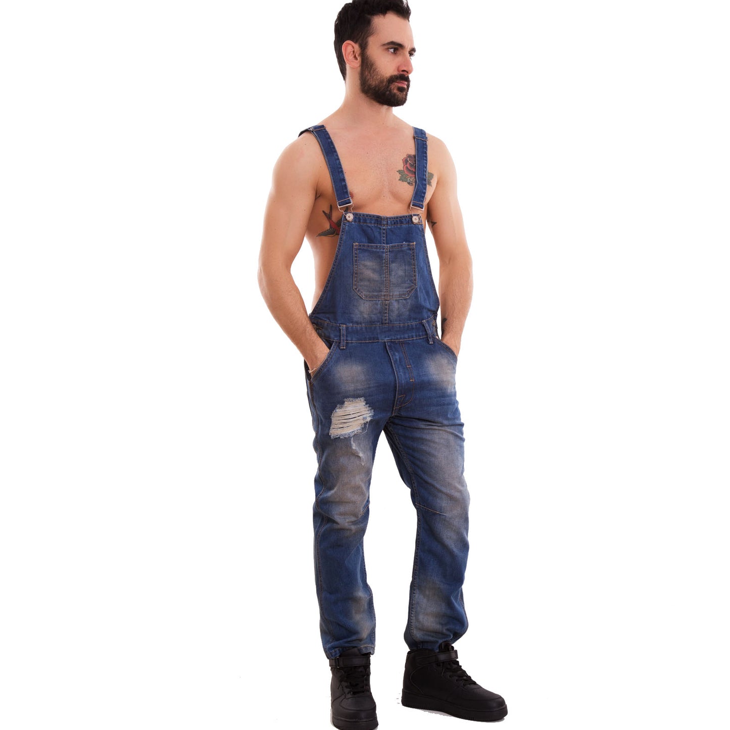 immagine-1-toocool-salopette-uomo-jeans-overall-l212