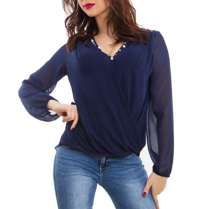 immagine-12-toocool-blusa-donna-chiffon-velata-vb-1265