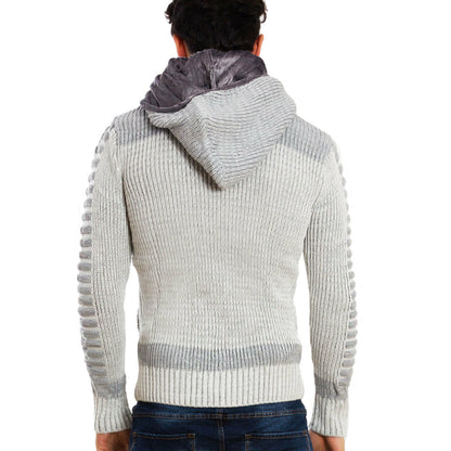 immagine-16-toocool-cardigan-uomo-cappuccio-ecopelliccia-b317