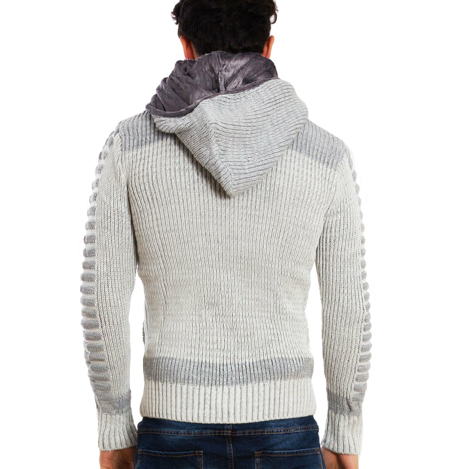 immagine-18-toocool-cardigan-uomo-cappuccio-ecopelliccia-b317