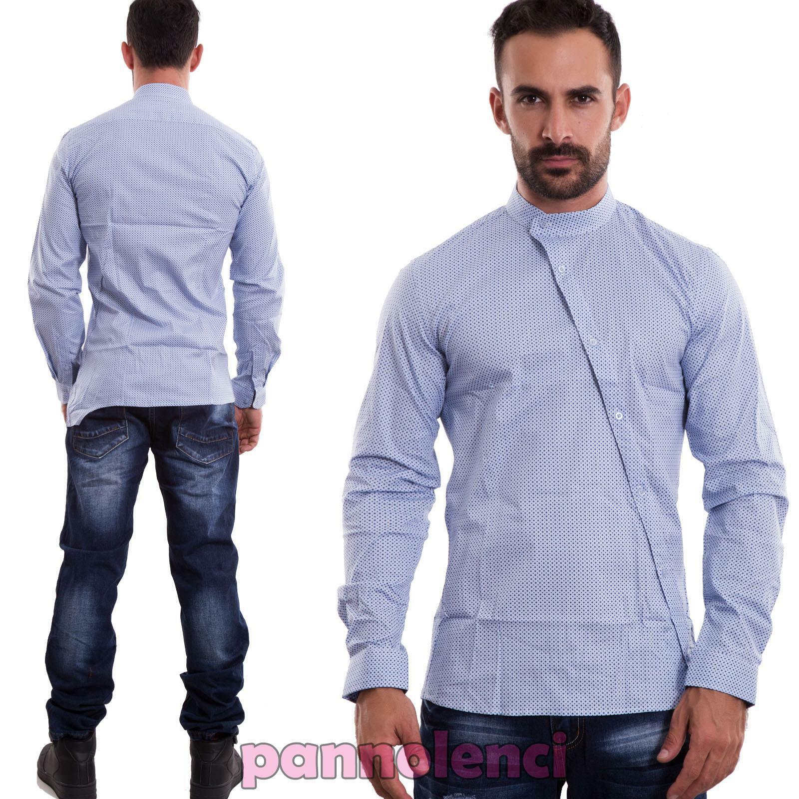 immagine-2-toocool-camicia-uomo-colletto-coreana-yk221