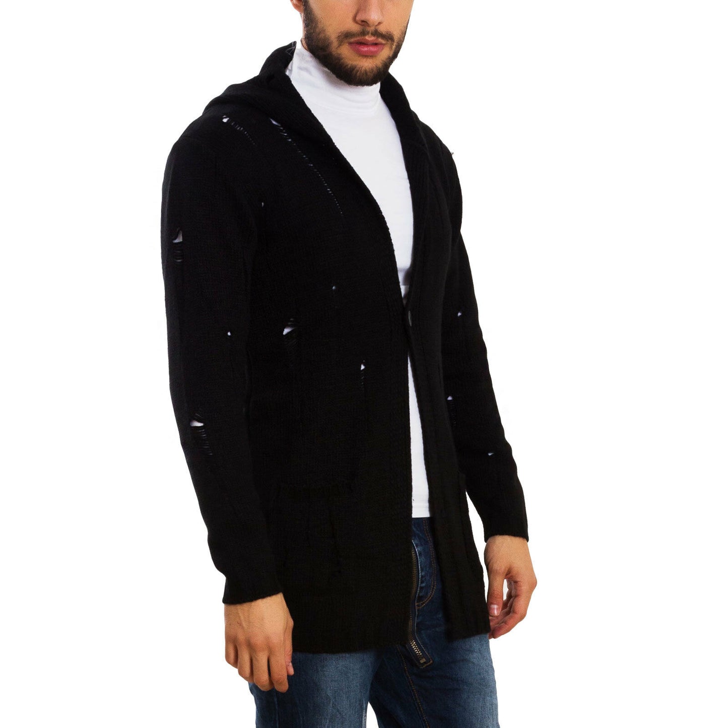 immagine-2-toocool-cardigan-uomo-cappuccio-maglione-gm726