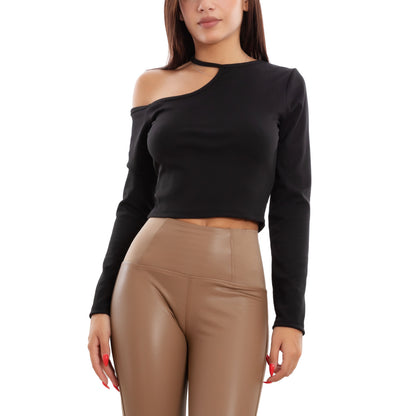 immagine-2-toocool-maglia-donna-maglietta-crop-top-spalla-nuda-vi-3526