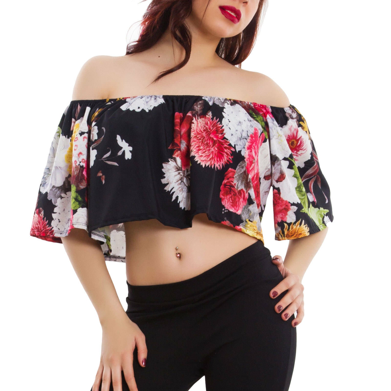 immagine-4-toocool-top-donna-floreale-fiori-vb-1102