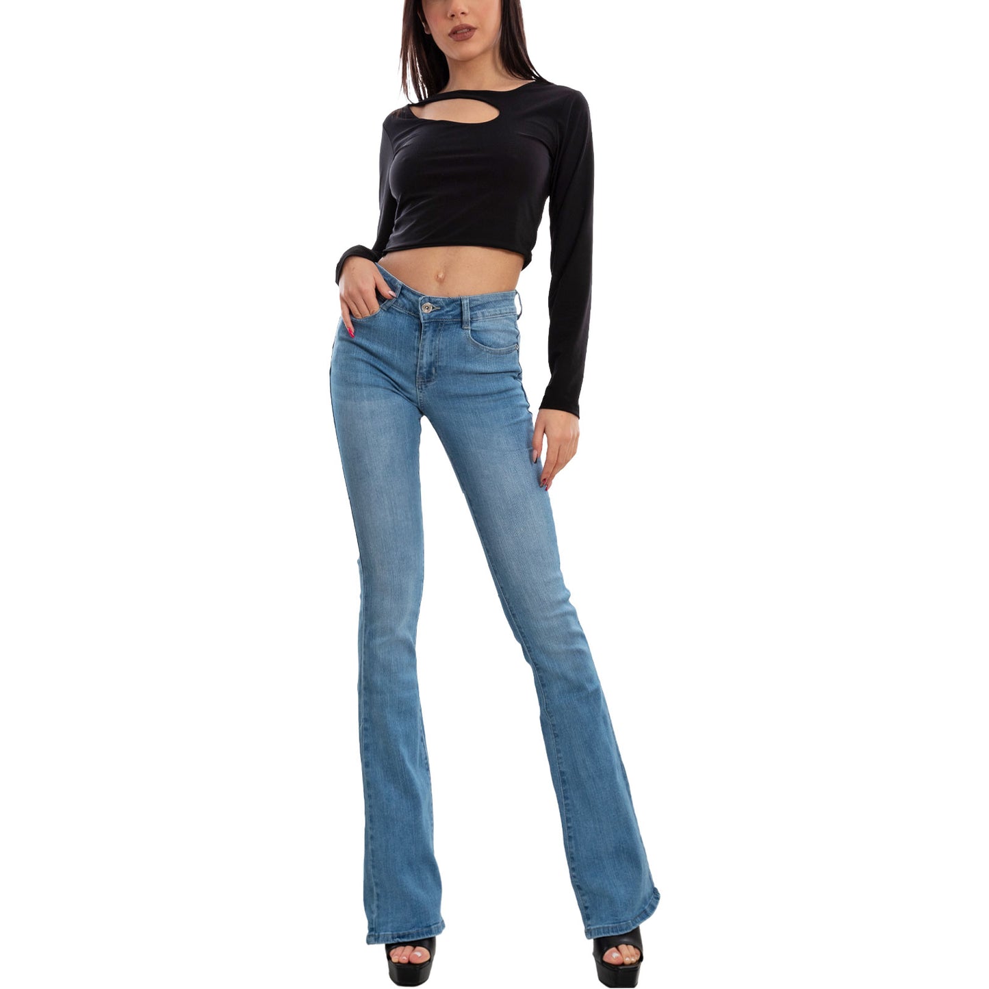 immagine-5-toocool-crop-top-donna-maglietta-vb-5424