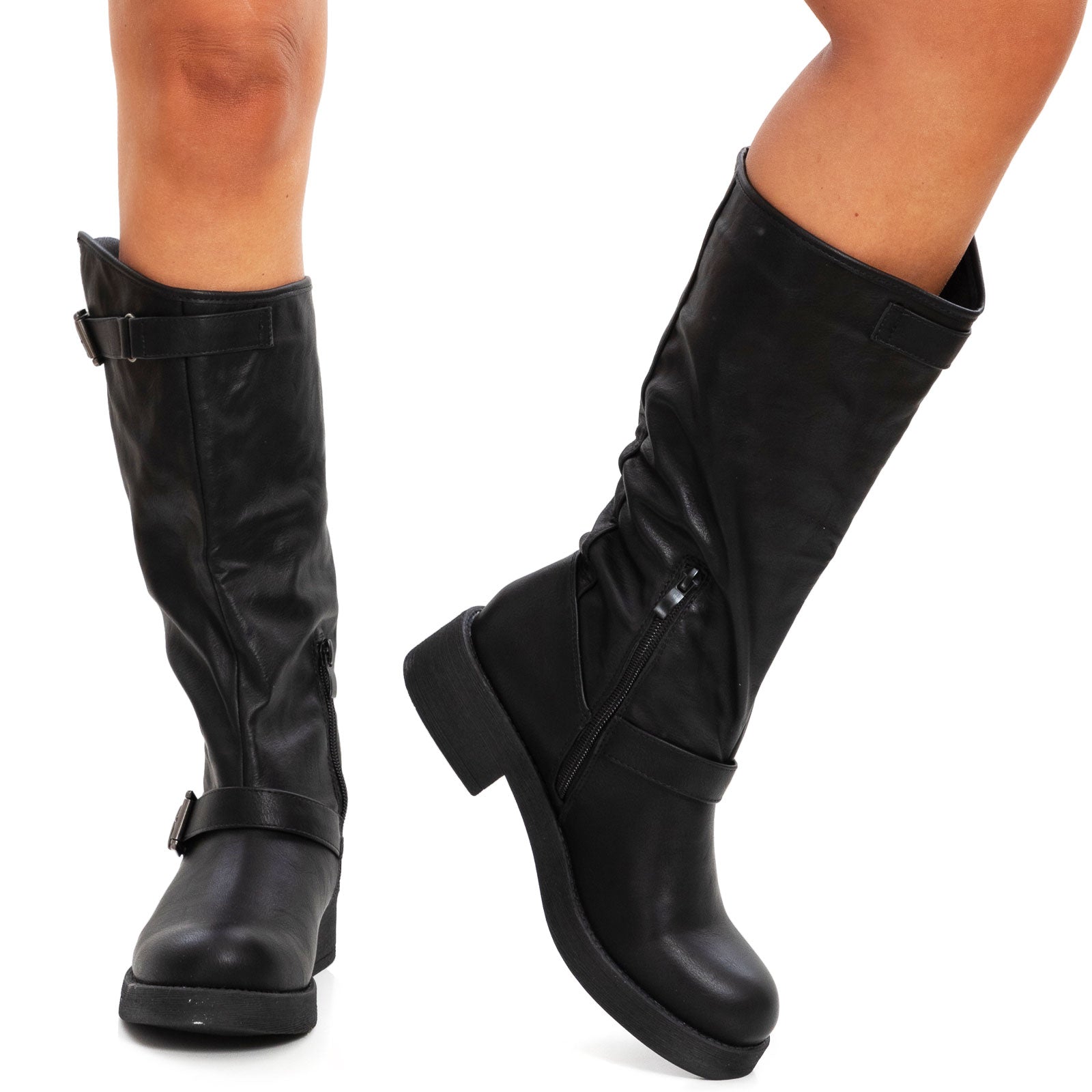 immagine-6-toocool-stivali-donna-biker-boots-motociclista-yg883