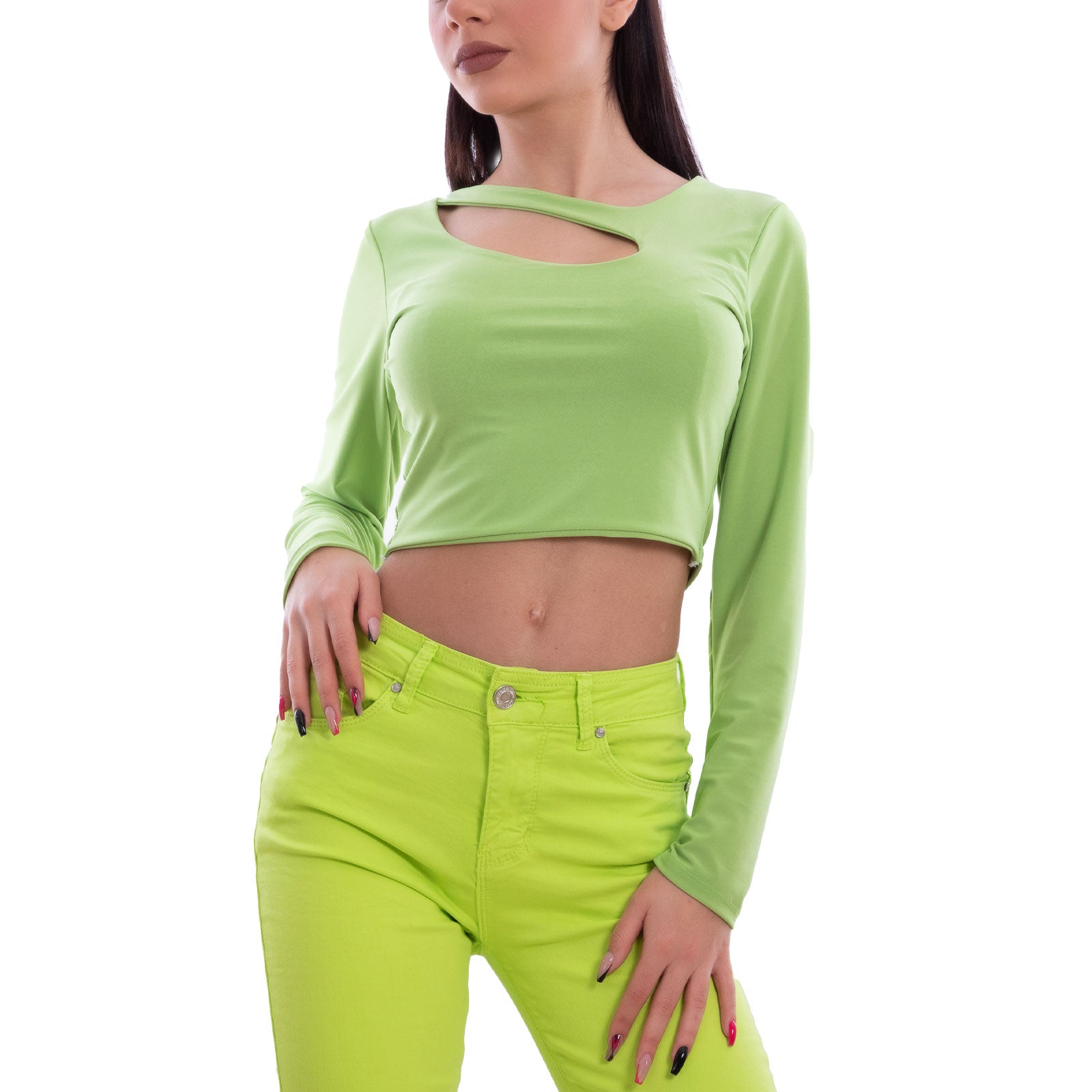 immagine-8-toocool-crop-top-donna-maglietta-vb-5424