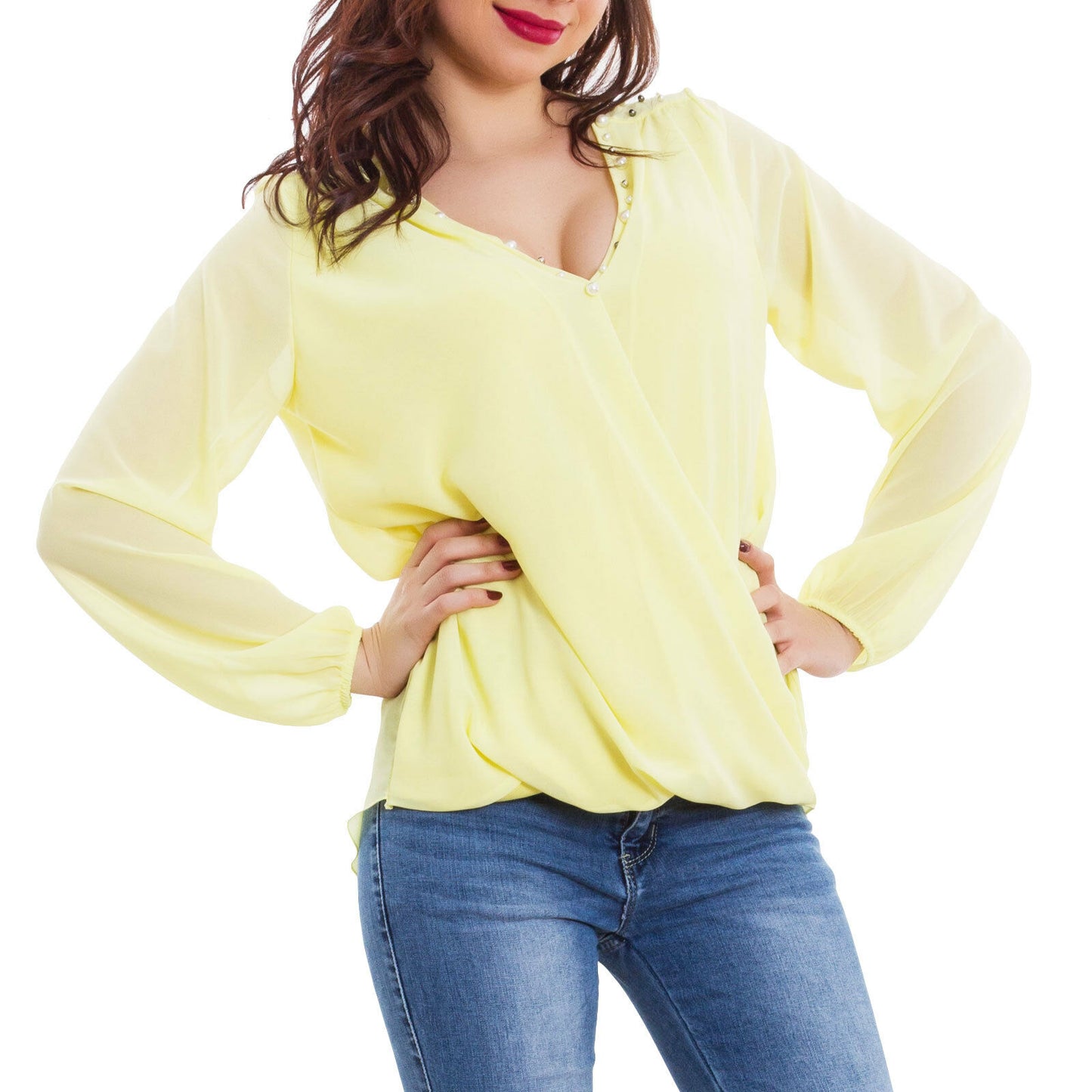 immagine-9-toocool-blusa-donna-chiffon-velata-vb-1265